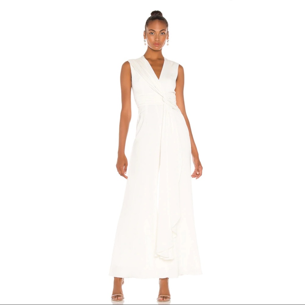 THURLEY Jumpsuit Ivory White Party Wedding